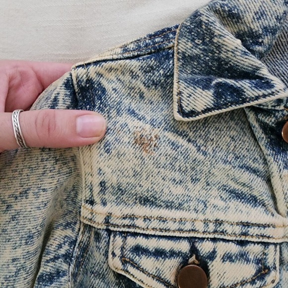 Vintage Deadstock Acid Wash Jacket kids 6 - Picture 7 of 11